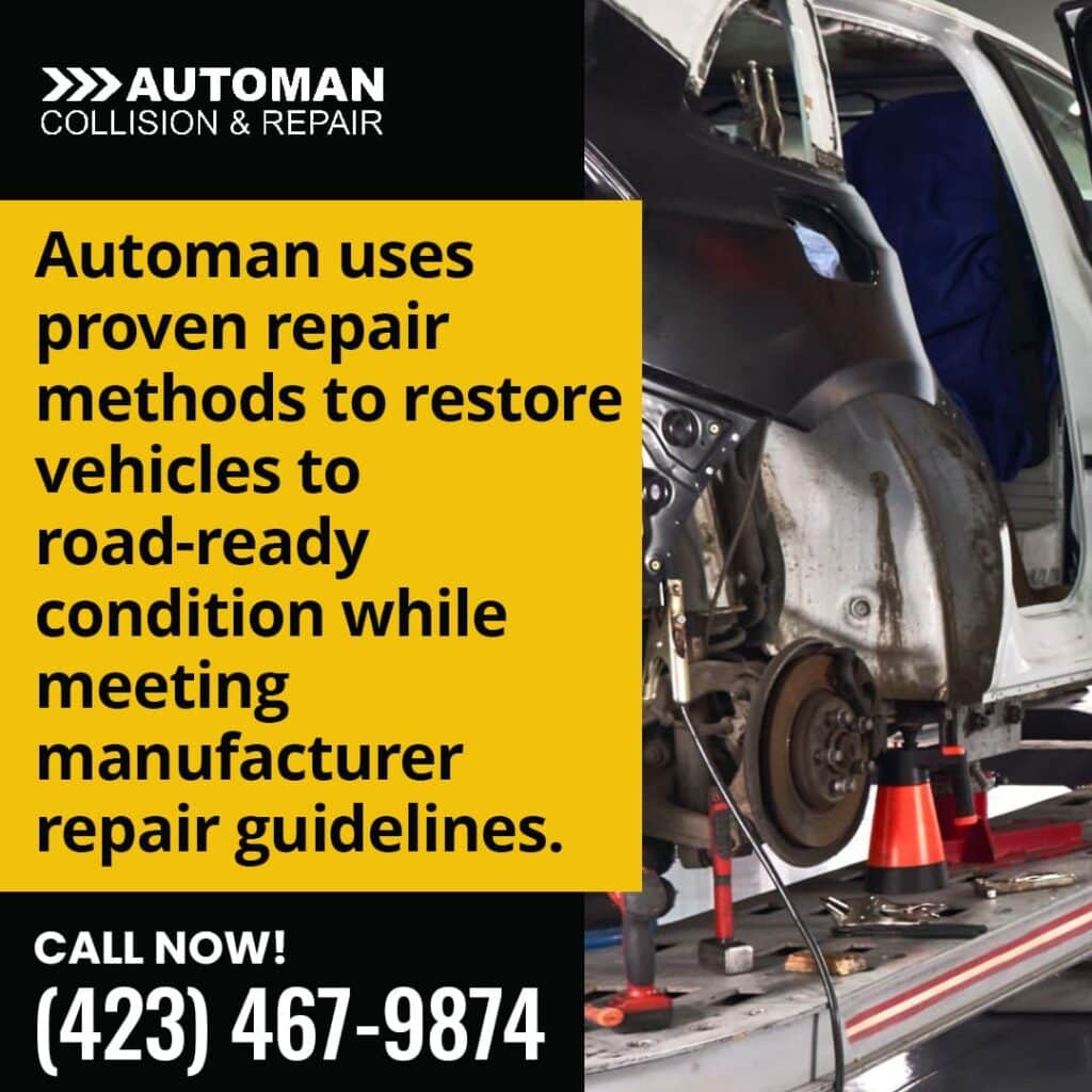 Automan meeting manufacturer repair guidelines