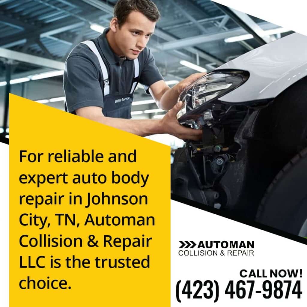 Reliable and expert auto body repair in Johnson City, TN