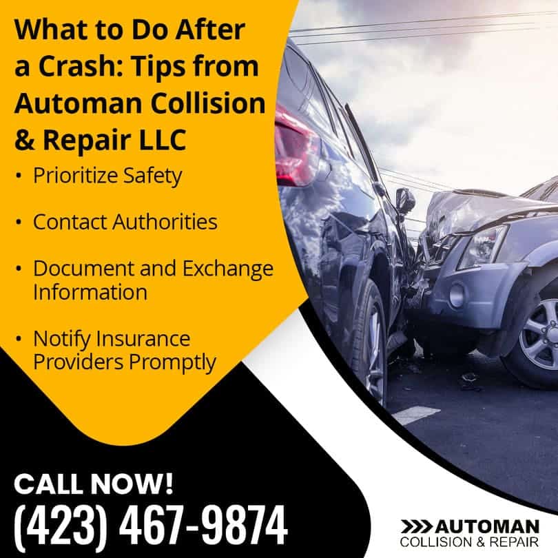 Tips on what to do after a Crash