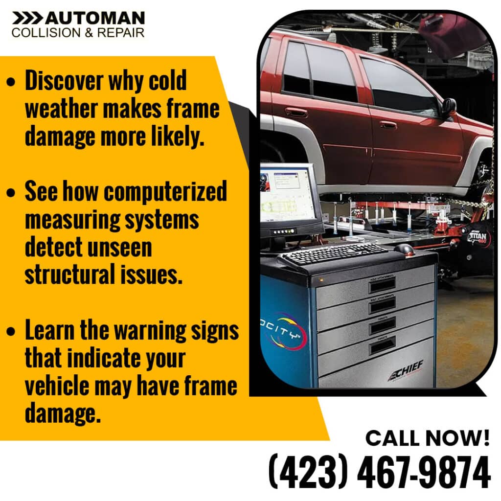 Why Frame Checks Matter After Cold-Weather Crashes